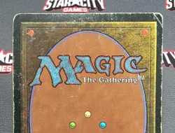 MTG Scrubland- DAMAGED -3rd Edition Magic the Gathering Card # 286 - Image 5