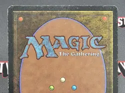 MTG Desert- DAMAGED -Arabian Nights Magic the Gathering Card # 072 - Image 5