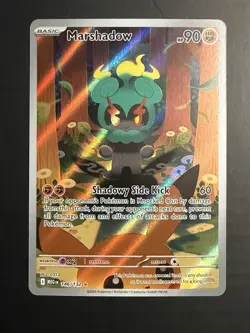 Marshadow 146/132 Mega Evolution Holo Rare Pokemon TCG Card - Image 1