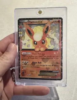 Pokemon TCG Flareon EX Holo Rare Card RC6/RC32 Generations Full Art - Image 1