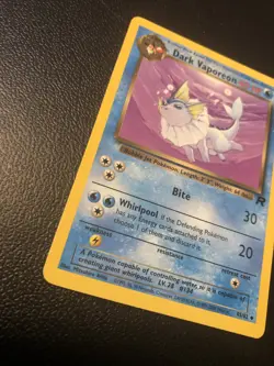 Dark Vaporeon 45/82 Team Rocket Pokemon Card NM Condition - Image 2