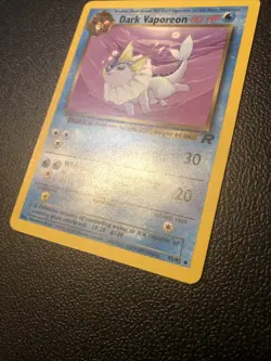Dark Vaporeon 45/82 Team Rocket Pokemon Card NM Condition - Image 3