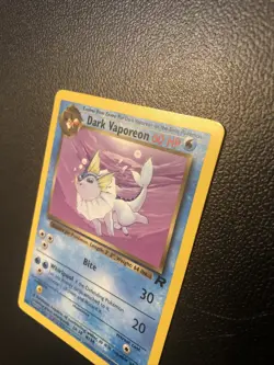 Dark Vaporeon 45/82 Team Rocket Pokemon Card NM Condition - Image 4