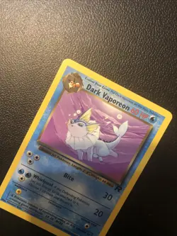 Dark Vaporeon 45/82 Team Rocket Pokemon Card NM Condition - Image 5