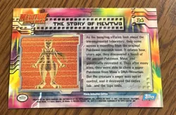 The Story of Mewtwo Pokemon Topps Mewtwo Strikes Back 24 - Pokemon Card - Image 2