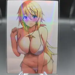 Charlotte Dunois Infinite Stratos Anime Waifu Card Doujin ACG Goddess Holo - Image 2