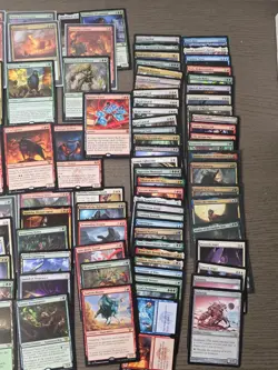 Magic The Gathering Huge Bulk Card Lot 180+ MTG Cards All Rares & Mythics - Image 2