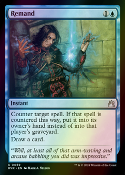 MTG Remand Foil ** Ravnica Remastered ** English - Image 1