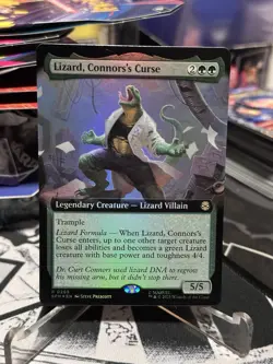 Lizard, Connor's Curse - Extended Foil - Spider-Man - NM - MTG Magic - 0265 - Image 2