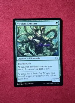 Virulent Emissary - Lorwyn Eclipsed ECL MTG Magic The Gathering #202 - Image 1