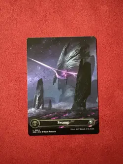 Full Art Swamp - Edge Of Eternities EOE MTG Magic The Gathering Borderless #264 - Image 1