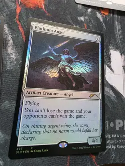 Platinum Angel #496 (Foil) (NM) Secret Lair Drop SLD Magic MTG - Image 2