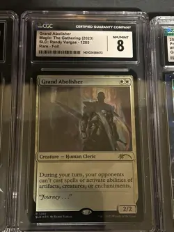 Grand Abolisher FOIL MTG Secret Lair Artist Series Randy Vargas CGC 8 - Image 1