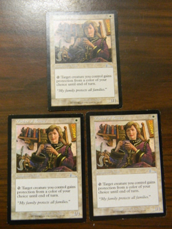 MTG Urza's Legacy Mother Of Runes x3 White Uncommon Lightly Play Cond - Image 1