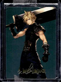 2025 Magic MTG Final Fantasy Cloud Ex-SOLDIER Art Series Gold Signature #50/53 - Image 1