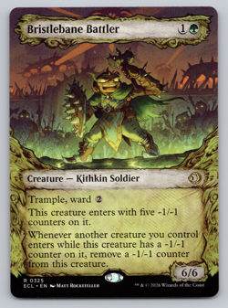 Bristlebane Battler Showcase - Lorwyn Eclipsed MTG - Image 1