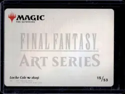 2025 Magic MTG Final Fantasy Locke Cole Art Series #15/53 - Image 2