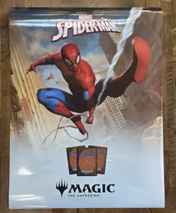 Magic the Gathering Marvel’s Spider-Man Promotional Store Foil Poster - Image 1