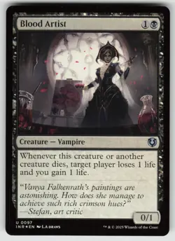 Blood Artist Foil U Innistrad Remastered 97 MTG - Image 1