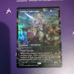 Magic the Gathering-Lorwyn Eclipsed/Selfless Safewright (Showcase) Foil 391 - Image 1