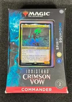 Magic the Gathering MTG Innistrad CRIMSON VOW Commander Deck SPIRIT SQUADRON - Image 1