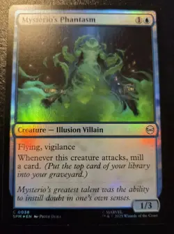 Mysterio's Phantasm 0038 Foil Common Spider-Man Magic: The Gathering - Image 1