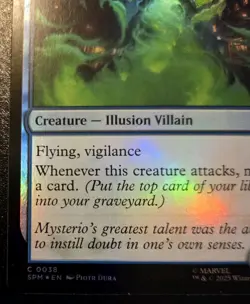 Mysterio's Phantasm 0038 Foil Common Spider-Man Magic: The Gathering - Image 4