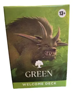 Magic The Gathering Welcome Deck: Green - Image 1