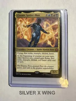 Cosmic Spider-Man x1, Magic the Gathering, Marvel's Spider-Man, SPM, NM - Image 1