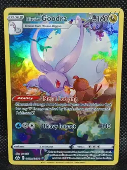 NM Pokemon Crown Zenith Hisuian Goodra Galarian Gallery GG21 Full Art #GG21 - Image 1