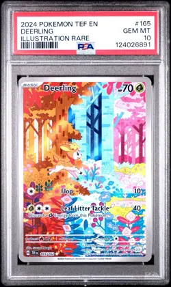 PSA 10 SEQUENTIAL Deerling 165 & Sawsbuck 166 Pokemon Temporal Forces - Image 2