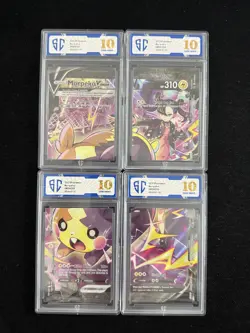 2023 Pokemon TCG English SWSH290 SWSH289 SWSH287 Morpeko SC 10 Lot*4 TB44 - Image 1