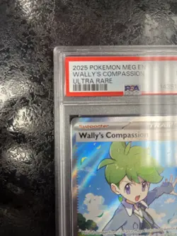 2025 POKEMON MEG EN WALLY'S COMPASSION ULTRA RARE #176 💎 PSA 9 - Image 3