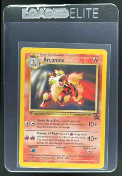 1999 Pokemon Wizards Black Star Promos Arcanine #6 - Image 1