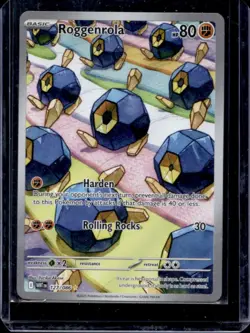 2025 Pokemon White Flare Roggenrola Illustration Rare #127/086 - Image 1