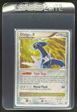 2008 Pokemon Diamond & Pearl Great Encounters Dialga LV.X #105/106 - Image 1