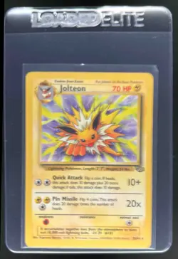 1999 Pokemon Jungle Jolteon #20/64 - Image 1
