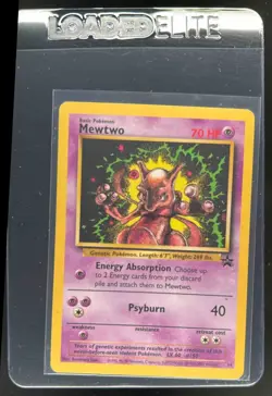1999 Pokemon Wizards Black Star Promos Mewtwo #14 - Image 1