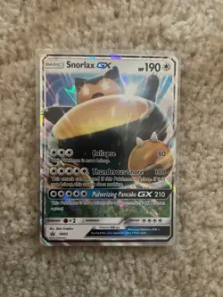 pokemon Snorlax GX black star promo SM05 - Image 1
