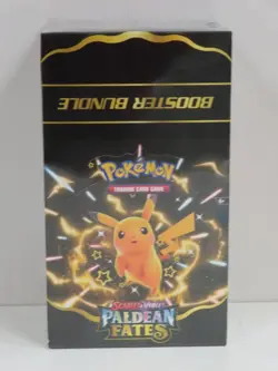 2023 Pokemon Scarlet Violet Paldean Fates Sealed Booster Bundle Display Box (c) - Image 1