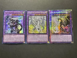 Albion The Sanctifire Dragon + Borreload Furious Dragon + Dragonlord | YuGiOh! - Image 1