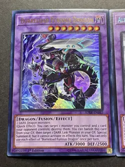 Albion The Sanctifire Dragon + Borreload Furious Dragon + Dragonlord | YuGiOh! - Image 3