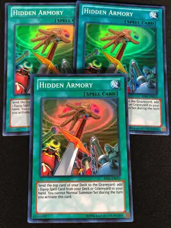 Yugioh Hidden Armory AP01-EN012 Super x3(NM) - Image 1