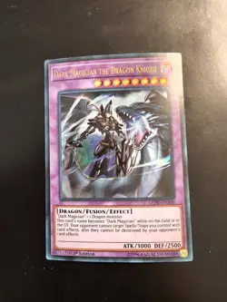 Yugioh Dark Magician the Dragon Knight- LEDD-ENA00 - 1st Ed. Ultra Rare - VLP - Image 1