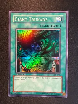 Yu-Gi-Oh Giant Trunade 1st Edition MRL-048 Asian English Super Rare - Image 1