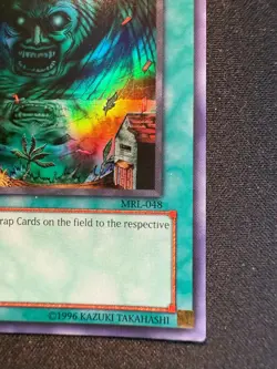 Yu-Gi-Oh Giant Trunade 1st Edition MRL-048 Asian English Super Rare - Image 2