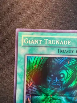 Yu-Gi-Oh Giant Trunade 1st Edition MRL-048 Asian English Super Rare - Image 4