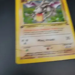 Aerodactyl 1/62 Holo 1st Edition Fossil HP Pokemon Card English - Image 3