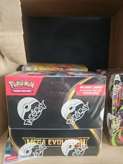 Pokemon TCG: Mega Evolution Factory Sealed Enhanced Booster Box - Image 1