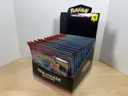 Pokemon Prismatic Evolutions Tech Sticker Collection (Lot of 12) Sealed W/Box - Image 1